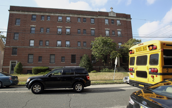The Archdiocese of Newark has placed priests accused of abuse in this retirement home in Rutherford, not far from two schools. Photo by Saed Hindash/The Star-Ledger
