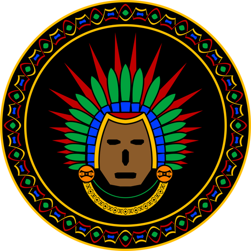 A Native American mask