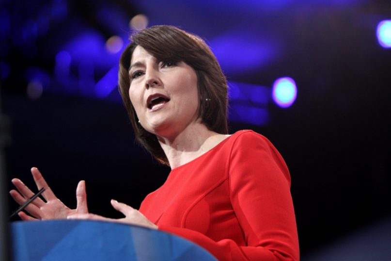 Rep. Cathy McMorris Rodgers, R-Wash., speaking at the 2013 Conservative Political Action Conference in National Harbor, Md. 