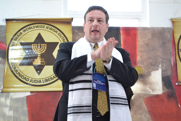 Rabbi Jacques Cukierkorn photo courtesy of BritBraja Jewish Outreach. 
