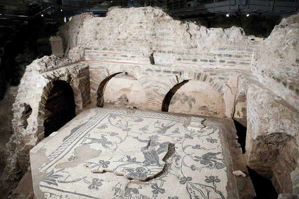 An ancient cemetery, located underneath Vatican City and containing the graves of some of the earliest Roman Christians, will soon be open to the public for the first time. It’s well preserved and presents a fascinating view of the lives and traditions of middle and lower class Romans between around 80 BC and 320 AD. Photo courtesy of Vatican Museum