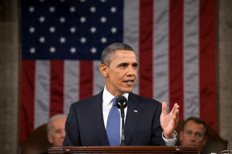 President Barack Obama delivers his State of the Union address in the House Chamber at the U.S. Capitol in Washington, D.C., on Jan. 25, 2011. 