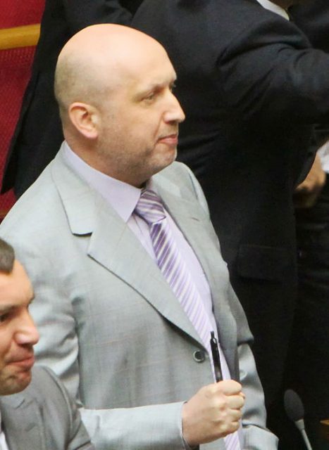  Oleksandr Turchynov, the interim president of strife-torn Ukraine.