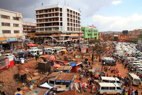 A look at daily life on the streets of Kampala, Uganda on September 28, 2012.