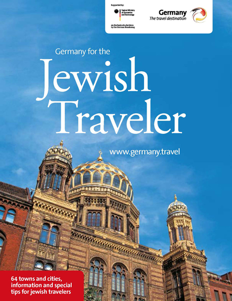 To further encourage Jewish tourism, the German National Tourist Board recently released 