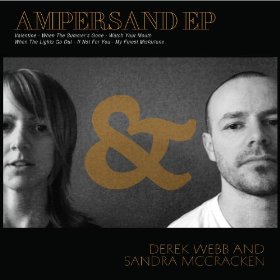 Album cover for 'Ampersand EP' by Derek Webb and Sandra McCracken.