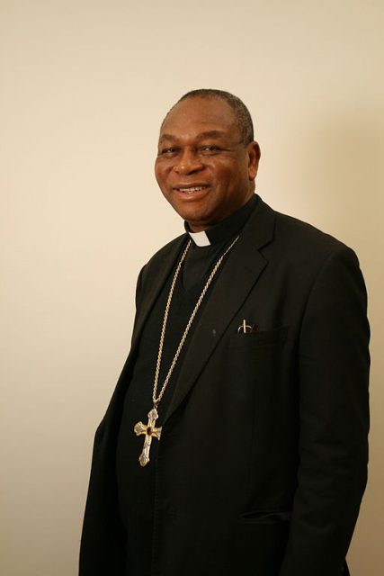 Cardinal John Olorunfemi Onaiyekan, the archbishop of Abuja, pictured in March, 2013.