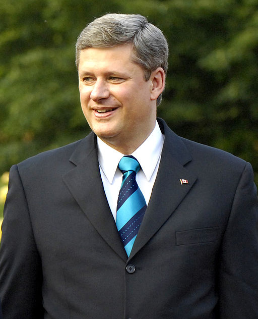 Stephen Harper, Prime Minister of Canada.