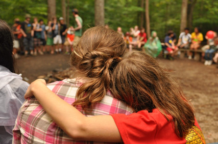 Campers at Camp Quest Chesapeake in 2013.