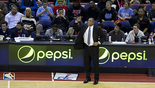 Doc Rivers during the Clippers at Wizards game in Dec. 2013. 