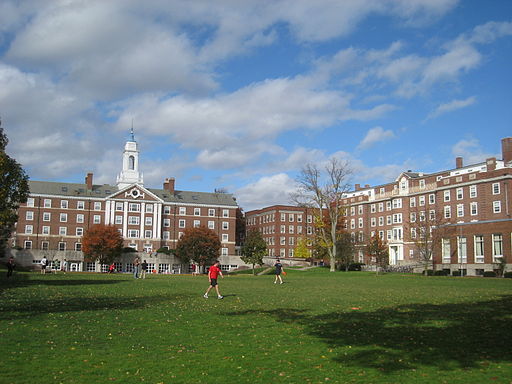 General view of Radcliffe Quadrangle at Harvard University in Cambridge, Mass.