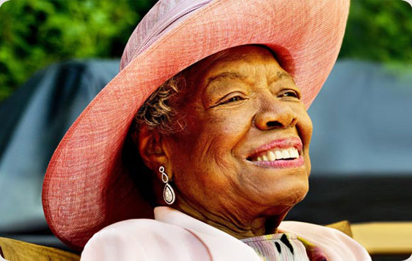Maya Angelou, who died in North Carolina at 86. 