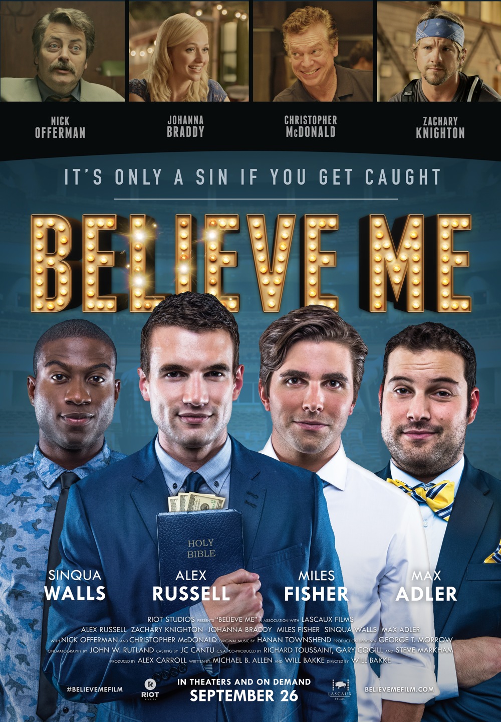 Alex Russell, Zachary Knighton Star in Religious Parody: BELIEVE ME
