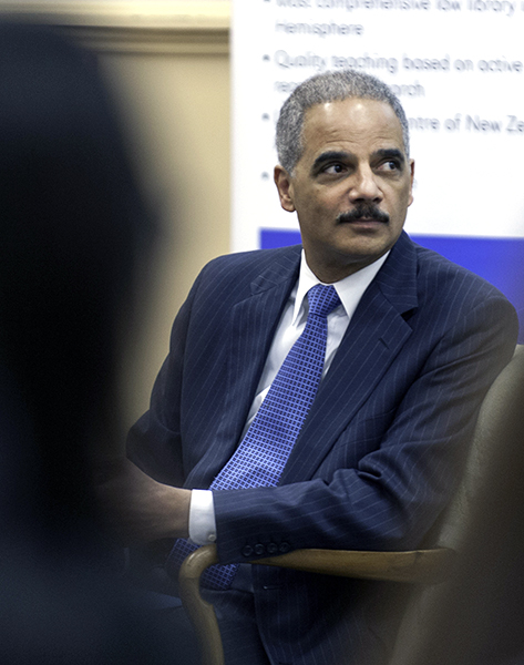 U.S. Attorney General Eric Holder on Tuesday (June 10) decried the Boy Scouts' ban on gay adult leaders.