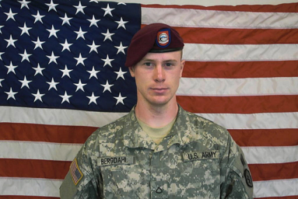 Bowe Bergdahl, an American soldier who was captured during the War in Afghanistan.