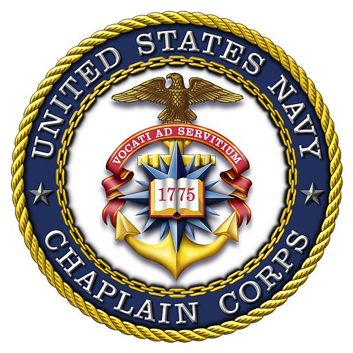 2001 version (current version), of the U.S. Navy Chaplain Corps seal.