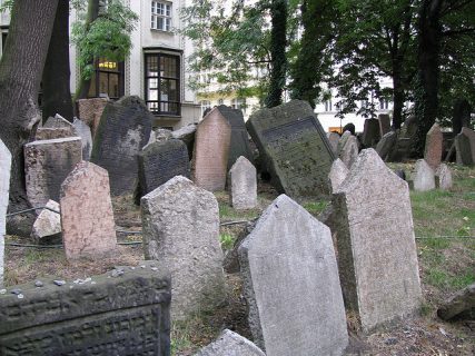 Old Jewish Cemetery, Prague. Photo courtesy  Bogdan Migulski via Flickr Creative Commons.