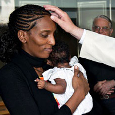 After a visit with the pope last week, Meriam Ibrahim boarded a plane on July 31, 2014, and left Italy for the U.S.