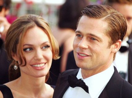 Angelina Jolie and Brad Pitt at the Cannes film festival in 2007.