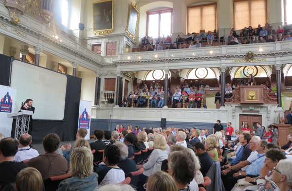 The World Humanist Congress meets in Oxford, U.K., on Sunday (Aug. 10, 2014). Religion News Service photo by Brian Pellot