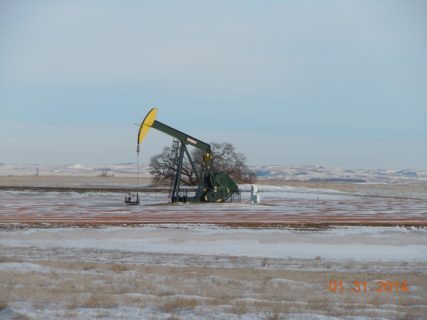 North Dakota has passed Alaska in domestic oil production and is now second to Texas, and daily production by 2017 is expected to nearly triple to 1.2 million barrels. Photo courtesy of Diocese of Bismark