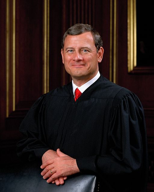 John G. Roberts Jr., chief justice of the United States of America.