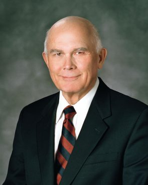 Dallin H. Oaks, a senior of member of the Mormon's Quorum of the Twelve Apostles. Photo courtesy of The Church of Jesus Christ of Latter-day Saints