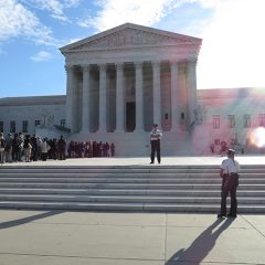  A view of the Supreme Court on Oct. 7, 2014.  Religion News Service photo by Lauren Markoe