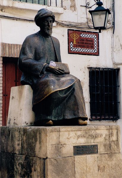 Statue of Maimonides in Cordoba, Spain