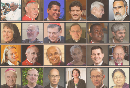 The speakers planned for a Vatican conference on the family. (photo a screenshot of conference website)