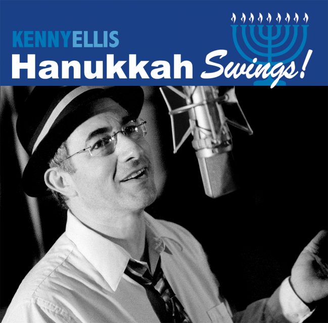 "Kenny Ellis Hanukkah Swings!" album cover. Photo courtesy of Favored Nations Records