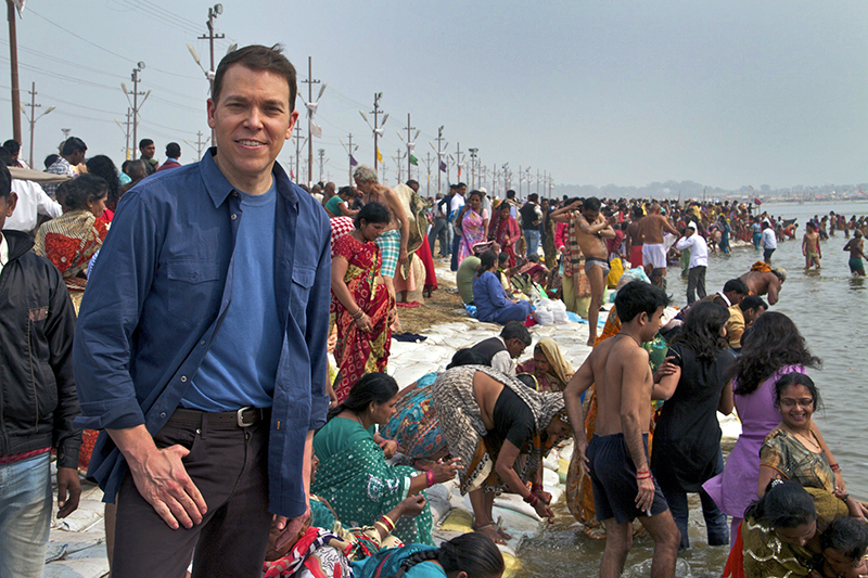 Bruce Feiler, host of "Sacred Journeys with Bruce Feiler," which premieres on most PBS stations on Dec. 16, 2014. Photo courtesy of PBS