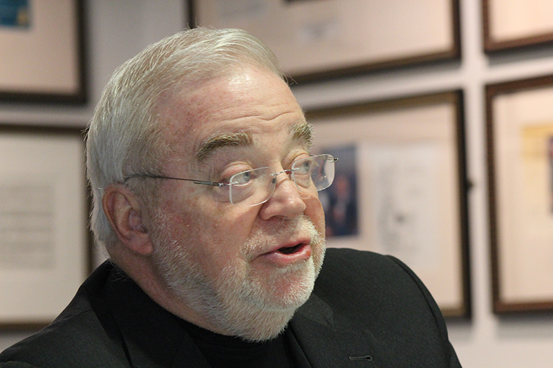 “There were white evangelicals in the room in Ferguson who were weeping when the Garner decision came down,” said the Rev. Jim Wallis, founder of the Washington-based social justice group, Sojourners. Religion News Service photo by Adelle M. Banks