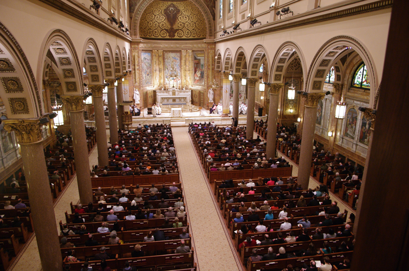 Former New York Gov. Mario Cuomo’s funeral will be held on Tuesday (Jan. 6) at the Roman Catholic Church of St. Ignatius Loyola, a Jesuit-run parish in Manhattan that has often served as the venue for bidding a final farewell to the rich and/or famous. Photo courtesy of the Church of St. Ignatius Loyola