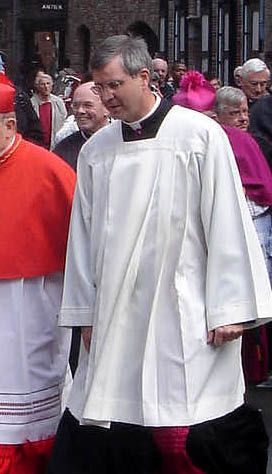 Then Monsignor Johan Bonny in 20098.