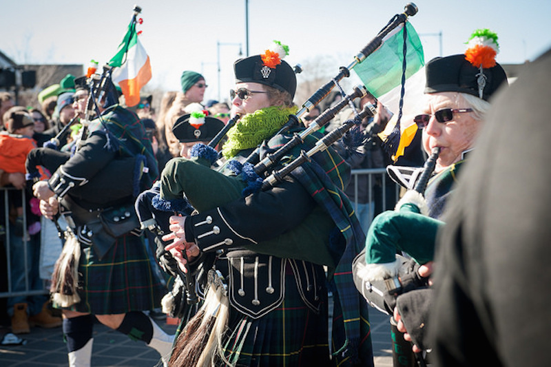 Boston St. Patrick's Day parade, courtesy Massachusetts Office of Travel and Tourism/Flickr