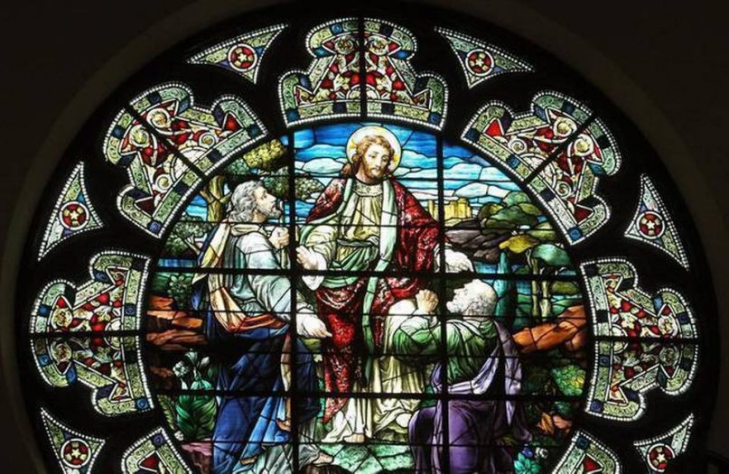 This stained glass window, “The Call Of Saint Andrew,” is at Saint Andrew’s Episcopal Church in downtown Fort Worth. Photo courtesy of Paul Moseley Star-Telegram
*Editors: This photo is not available for republication.