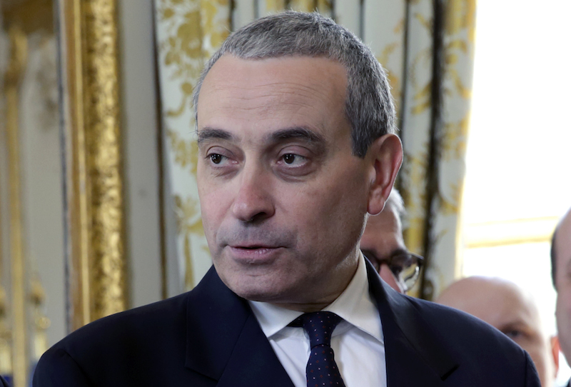Laurent Stefanini is seen at the Elysee Palace in Paris on April 22, 2015. Photo courtesy of REUTERS/Philippe Wojazer. *Editors: This photo can only be used with RNS-STEFANINI-VATICAN.