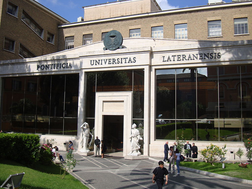 The main building of the Pontifical Lateran University.