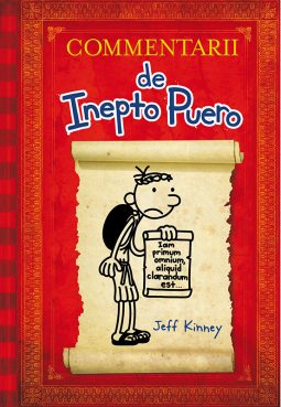 Cover art for 'Diary of a Wimpy Kid' in Latin. Photo courtesy of Il Castoro