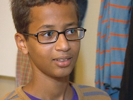 Ahmed Mohamed, 14, was detained after police said a suspicious device was found inside his pencil box at MacArthur High School. Photo courtesy of USA Today