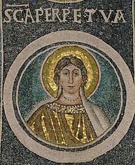 Mosaic of St. Perpetua, Croatia
