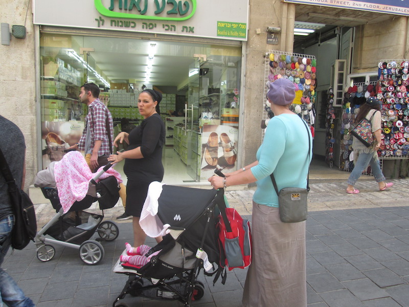  In overwhelmingly Jewish West Jerusalem half the residents are ultra-Orthodox, the other half range from modern-Orthodox to secular. Photo courtesy Michele Chabin
