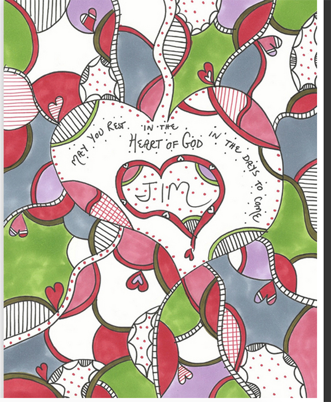 Sybil MacBeth is a longtime doodler and the author of "Praying in Color." She posts samples of her doodled prayers, and templates to print out and color, on her blog at prayingincolor.com. Photo courtesy of Sybil MacBeth