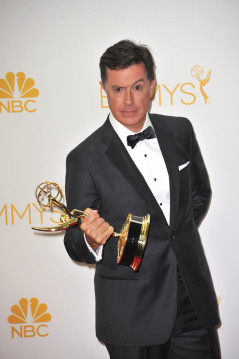 Stephen Colbert. Credit, Jaguar PS, via Shutterstock