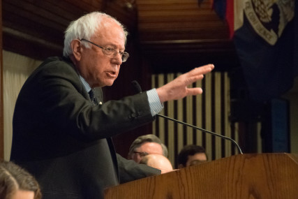 Senator Bernie Sanders. Courtesy: Albert Teich, via Shutterstock