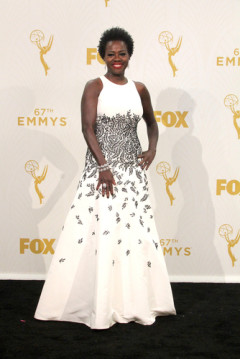 Viola Davis at the Primetime Emmy Awards Press Room at the Microsoft Theater on September 20, 2015 in Los Angeles, Calif.