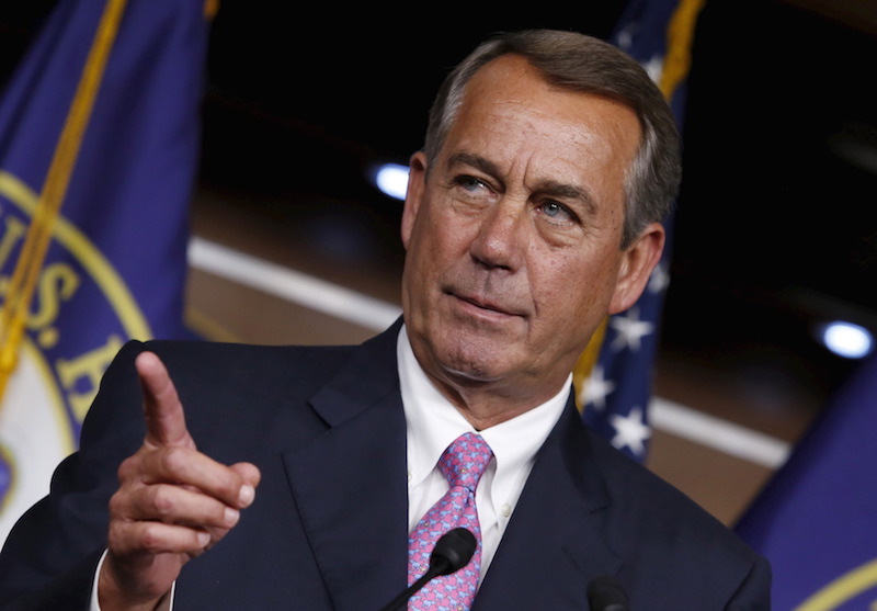 U.S. House Speaker John Boehner (R-OH) Photo courtesy Reuters, Yuri Gripas