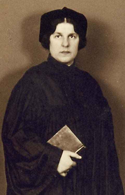 Regina Jonas, circa 1938. Courtesy: Jewish Women's Archive. 