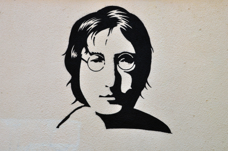 John Lennon. 
Credit: dimitris_k, via Shutterstock